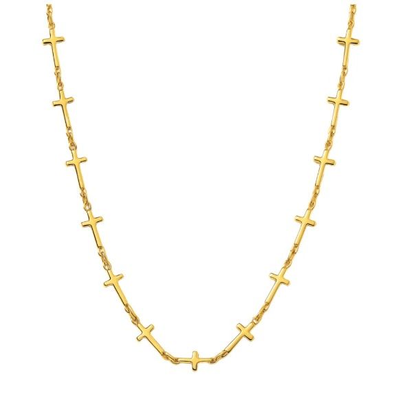 Kennedy Cross Chain Necklace