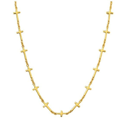 Kennedy Cross Chain Necklace
