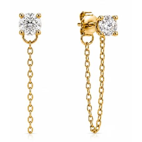 Sloane Chain Stud Earring