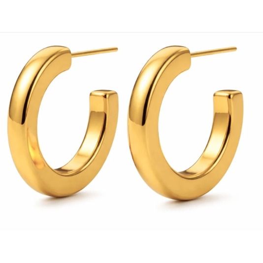 Ivonne Medium Hoop Earring