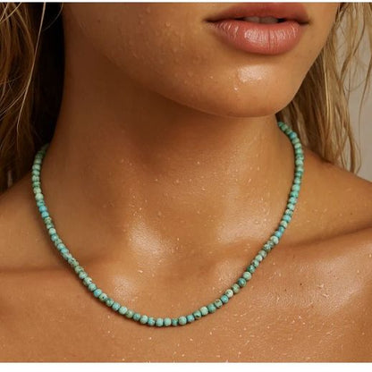 Sander Turquoise Beaded Necklace