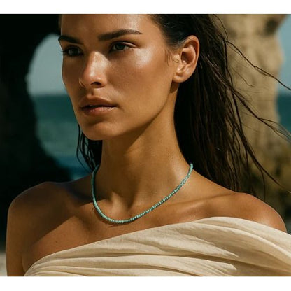 Sander Turquoise Beaded Necklace