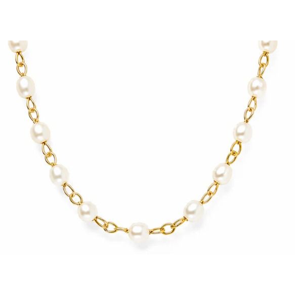 Sheena Dainty Pearl Choker Necklace