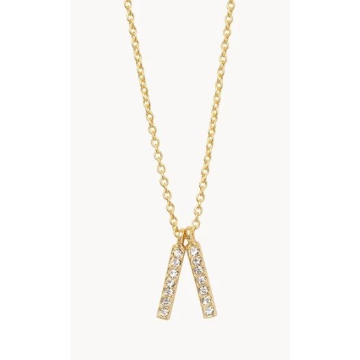 Sea La Vie Necklace Lean On Me/Double Bars