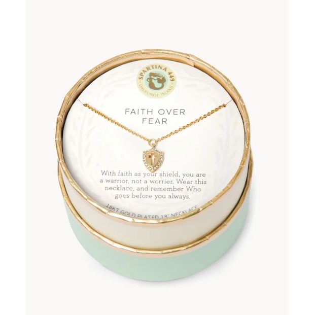 Sea La Vie Necklace Faith Over Fear