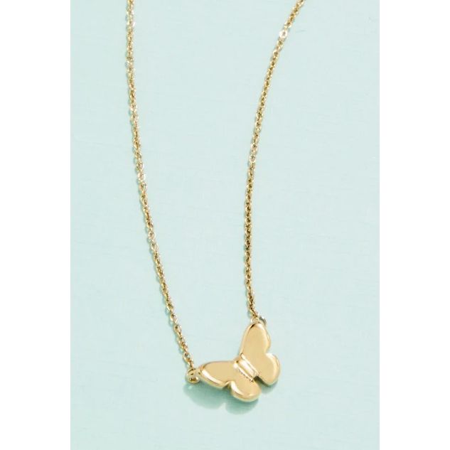 Butterfly Necklace Butterfly 16"