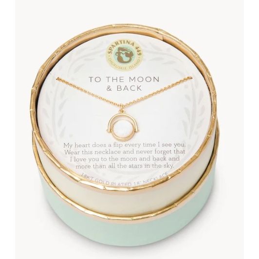 Sea La Vie To The Moon Back Reversible Necklace
