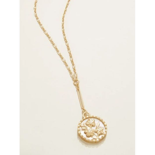 Azalea Necklace 17" Mother-of-Pearl
