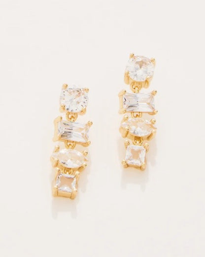 Lee Earrings Crystal