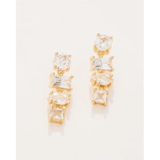 Lee Earrings Crystal