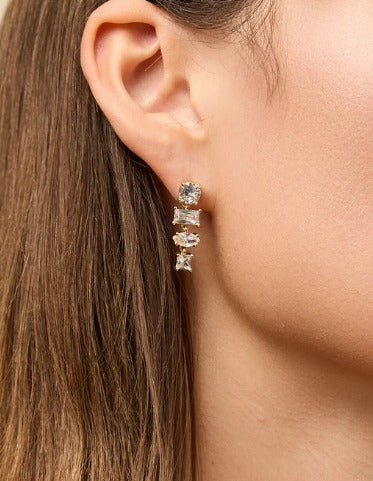 Lee Earrings Crystal