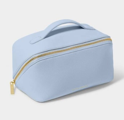 MEDIUM MAKE UP WASH BAG Blue Aura