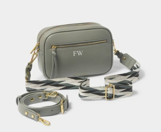 Graphite Green Hallie Crossbody Bag