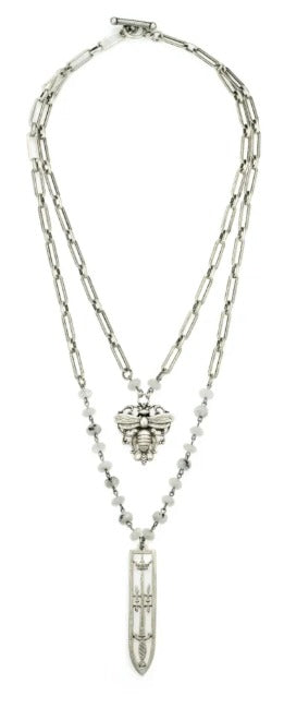 Karine Necklace – Moonstone