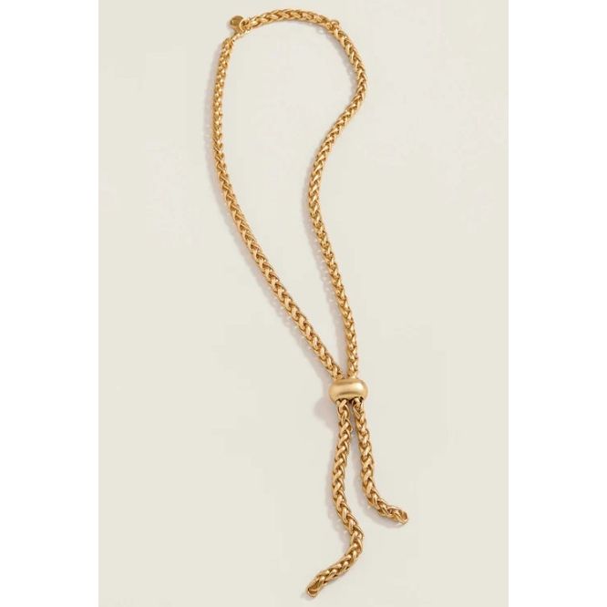 Goddess Lariat Necklace 18"