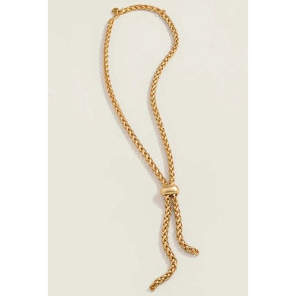 Goddess Lariat Necklace 18"