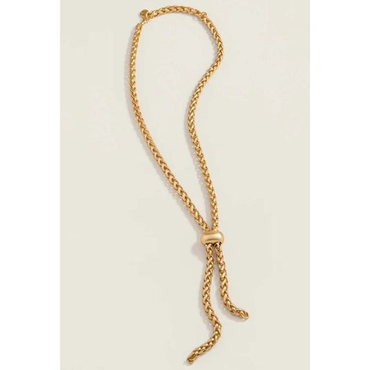 Goddess Lariat Necklace 18"