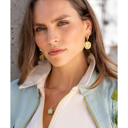 Marion Square Necklace 18" Sea Foam