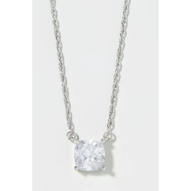 Sea La Vie Shine Necklace Brilliant/Cushion