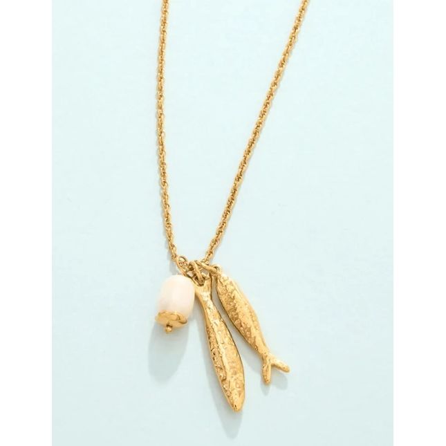 Sardines Necklace 18"