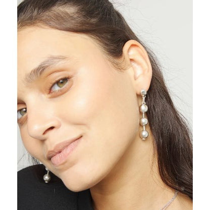 Bead drop earrings