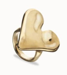 Maxi ring with heart shape 9.5