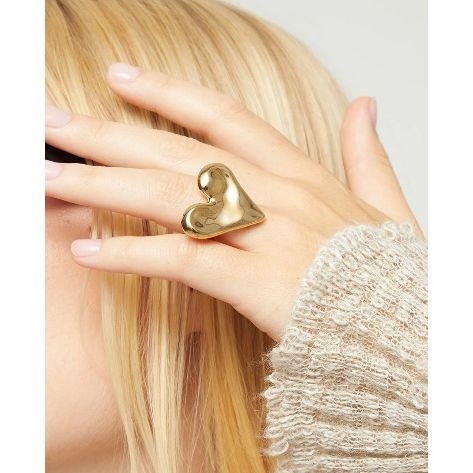 Maxi ring with heart shape 8.5
