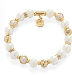 Stretch Bracelet 8mm Pearl
