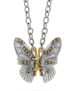 Unbound Butterfly Necklace - 16"