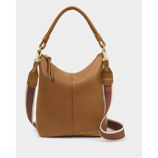 Caramel Hallie Satchel Bag