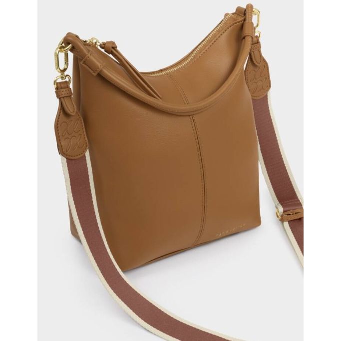 Caramel Hallie Satchel Bag