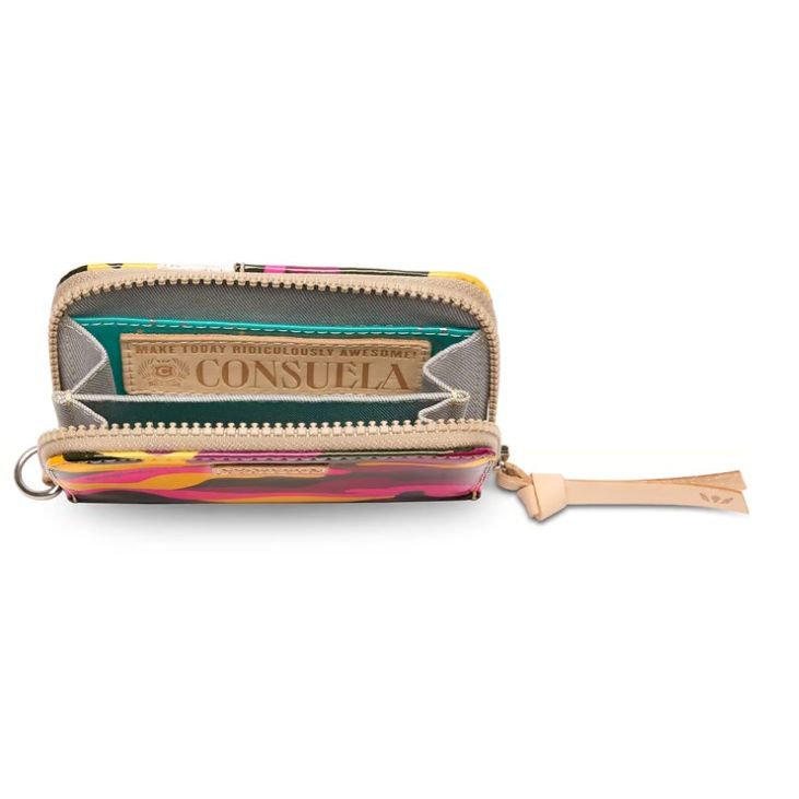 Golden Zippy Wallet