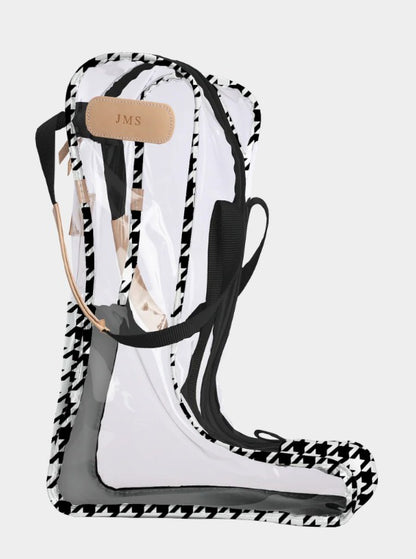 Clear Tall Boot Bag