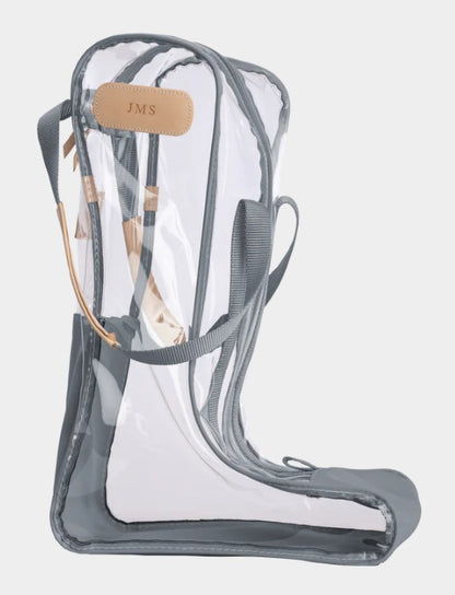 Clear Tall Boot Bag