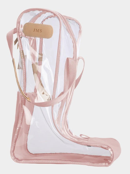 Clear Tall Boot Bag