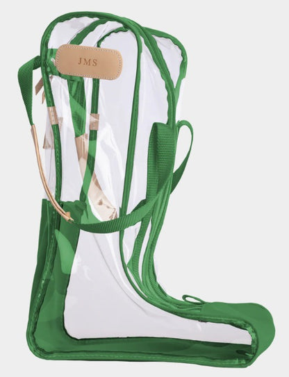 Clear Tall Boot Bag