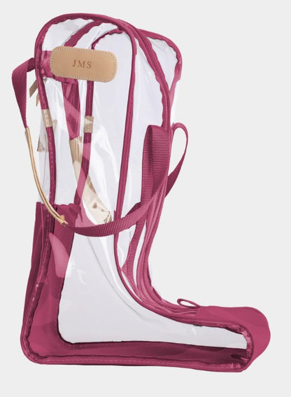 Clear Tall Boot Bag