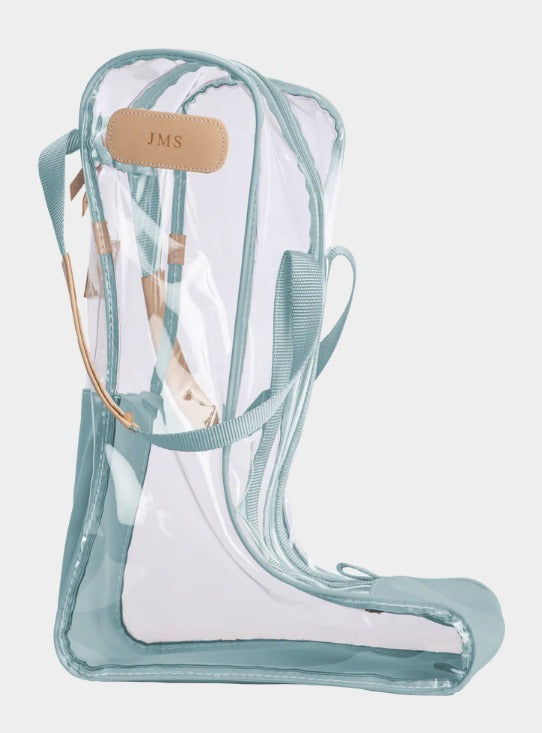 Clear Tall Boot Bag