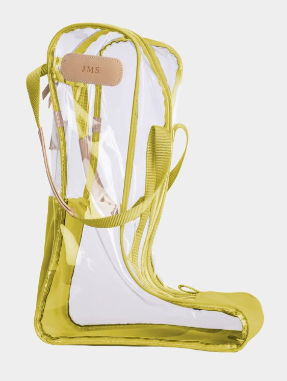 Clear Tall Boot Bag