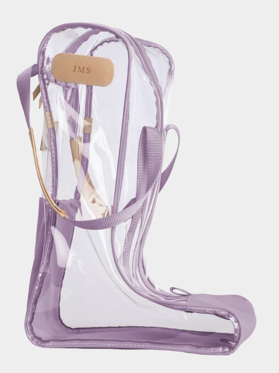 Clear Tall Boot Bag