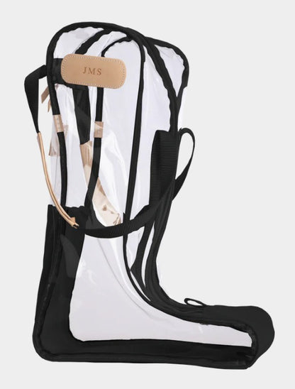 Clear Tall Boot Bag