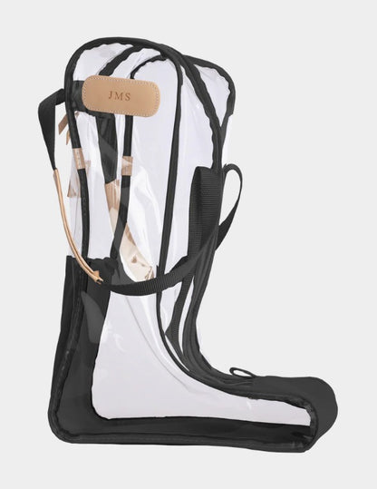 Clear Tall Boot Bag