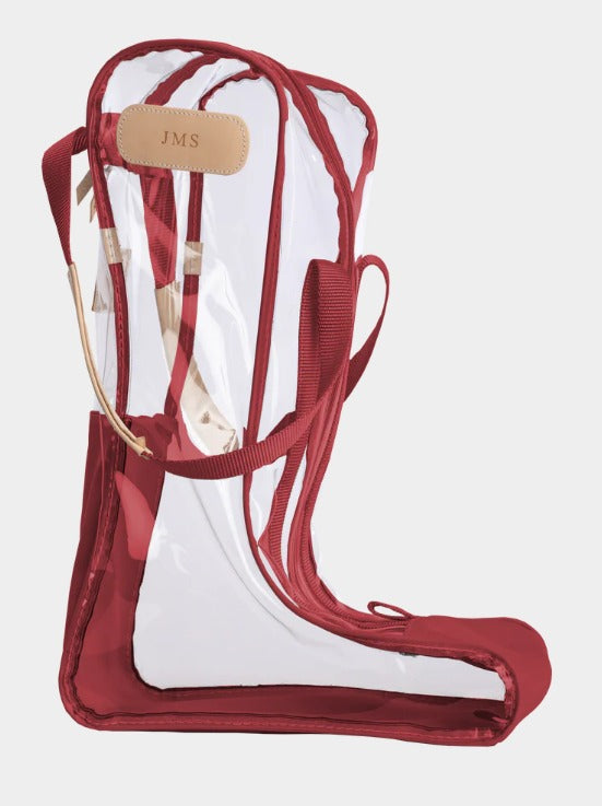 Clear Tall Boot Bag