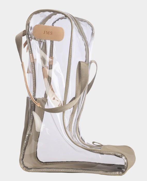 Clear Tall Boot Bag