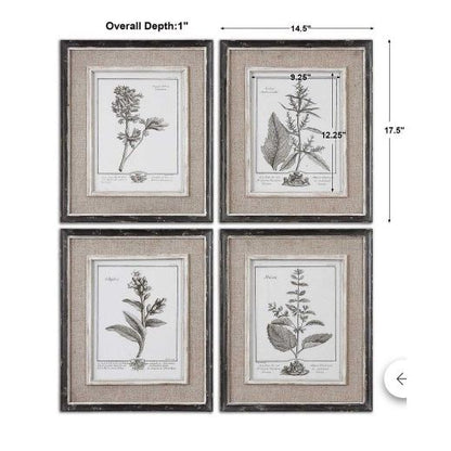 CASUAL GREY STUDY FRAMED PRINTS