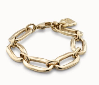 Oval link chain bracelet