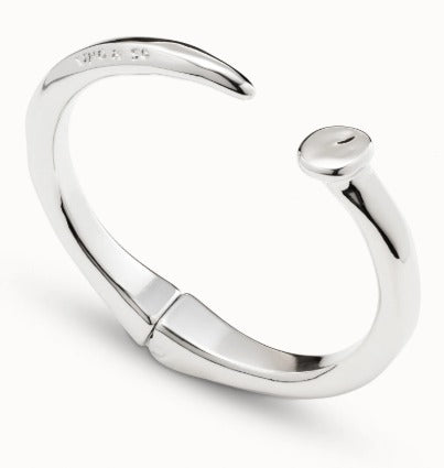 Nail shaped bangle bracelet