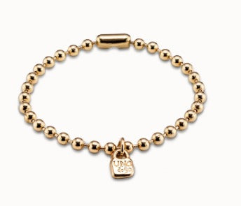 Beaded charm bracelet