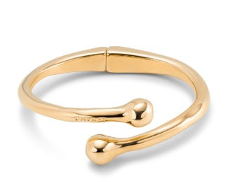 Bangle bracelet with inner spring