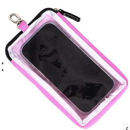 Red Violet Woven Call Me Maybe Phone Pouch